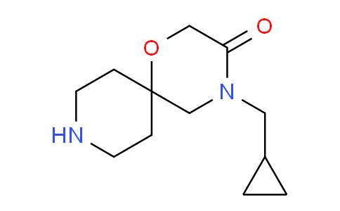 CAS No. 1422133-74-1, 4-(Cyclopropylmethyl)-1-oxa-4,9-diazaspiro[5.5]undecan-3-one