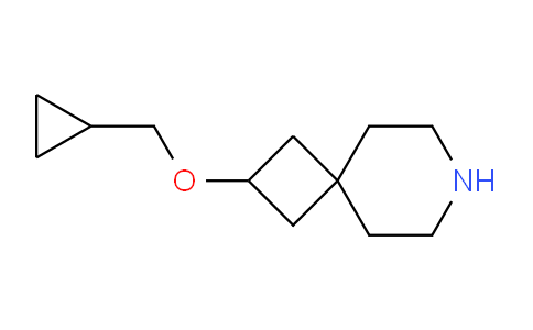 CAS No. 1422140-86-0, 2-(Cyclopropylmethoxy)-7-azaspiro[3.5]nonane