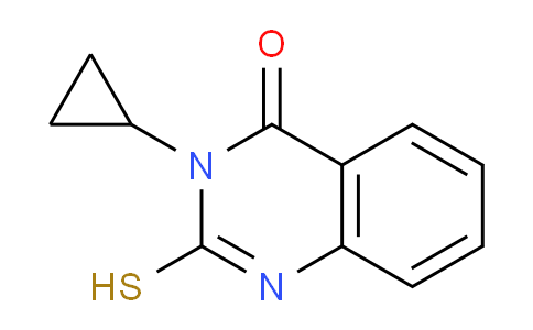 CAS No. 146381-56-8, 3-Cyclopropyl-2-mercaptoquinazolin-4(3H)-one