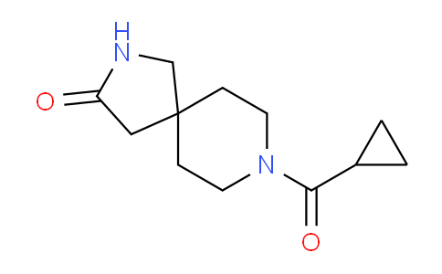 CAS No. 1487964-96-4, 8-(Cyclopropanecarbonyl)-2,8-diazaspiro[4.5]decan-3-one
