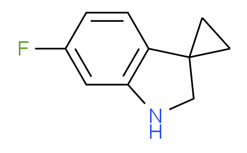 CAS No. 1545620-80-1, 6'-Fluorospiro[cyclopropane-1,3'-indoline]