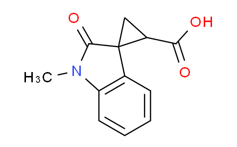CAS No. 1780272-54-9, 1'-Methyl-2'-oxospiro[cyclopropane-1,3'-indoline]-2-carboxylic acid