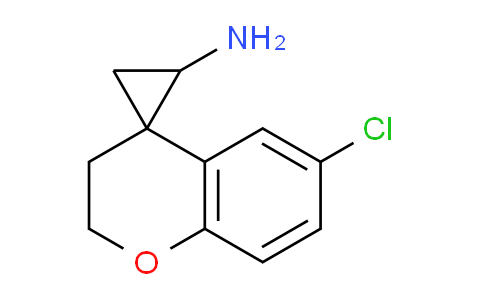 CAS No. 1780946-85-1, 6-Chlorospiro[chroman-4,1'-cyclopropan]-2'-amine