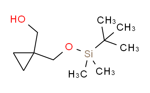 CAS No. 737790-46-4, (1-(((tert-Butyldimethylsilyl)oxy)methyl)cyclopropyl)methanol