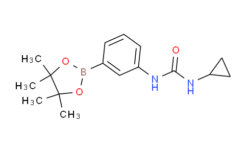 MC757923 | 874299-10-2 | 1-cyclopropyl-3-(3-(4,4,5,5-tetramethyl-1,3,2-dioxaborolan-2-yl)phenyl)urea