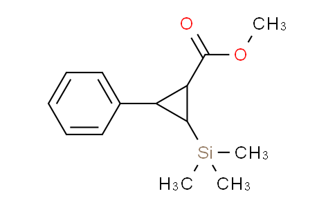 CAS No. 918432-06-1, Methyl 2-phenyl-3-(trimethylsilyl)cyclopropanecarboxylate