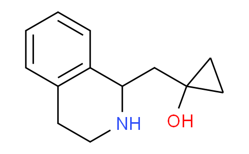 CAS No. 653579-36-3, 1-((1,2,3,4-Tetrahydroisoquinolin-1-yl)methyl)cyclopropanol