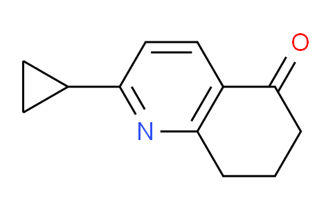 CAS No. 1785503-44-7, 2-Cyclopropyl-7,8-dihydroquinolin-5(6H)-one