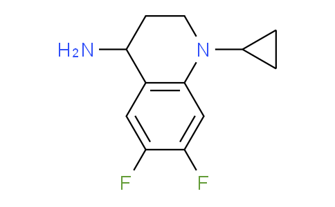 CAS No. 1038842-61-3, 1-Cyclopropyl-6,7-difluoro-1,2,3,4-tetrahydroquinolin-4-amine