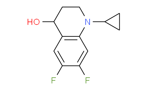 CAS No. 1823231-38-4, 1-Cyclopropyl-6,7-difluoro-1,2,3,4-tetrahydroquinolin-4-ol