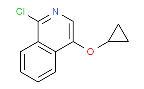 CAS No. 1409964-36-8, 1-Chloro-4-cyclopropoxyisoquinoline