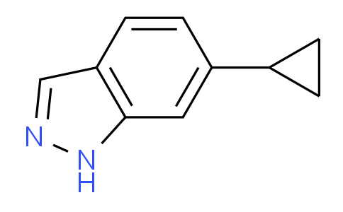 CAS No. 1426420-98-5, 6-Cyclopropyl-1H-indazole