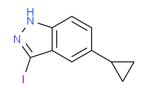 CAS No. 1360946-18-4, 5-Cyclopropyl-3-iodo-1H-indazole
