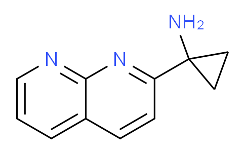 CAS No. 1159878-00-8, 1-(1,8-Naphthyridin-2-yl)cyclopropanamine