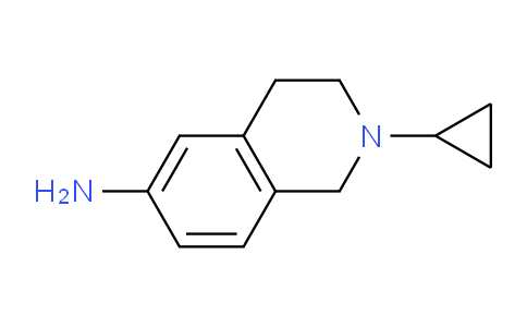 CAS No. 1780166-33-7, 2-Cyclopropyl-1,2,3,4-tetrahydroisoquinolin-6-amine