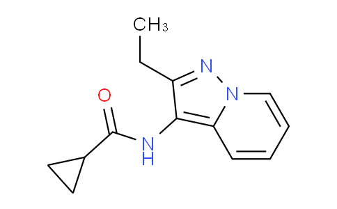 CAS No. 605673-04-9, N-(2-Ethylpyrazolo[1,5-a]pyridin-3-yl)cyclopropanecarboxamide
