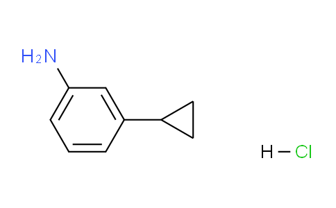 CAS No. 1956354-45-2, 3-Cyclopropylaniline hydrochloride