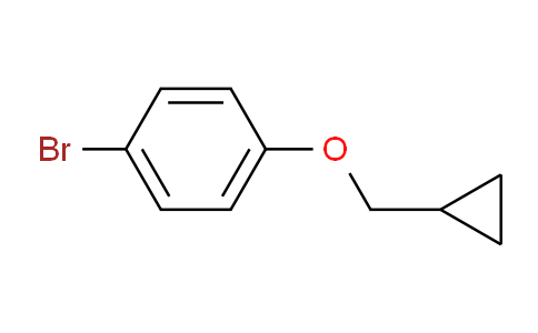CAS No. 412004-56-9, 1-Bromo-4-(cyclopropylmethoxy)benzene