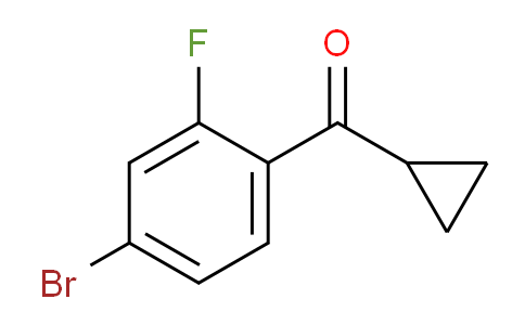 CAS No. 898790-15-3, (4-Bromo-2-fluorophenyl)(cyclopropyl)methanone
