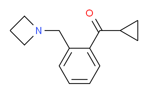 CAS No. 898755-41-4, (2-(Azetidin-1-ylmethyl)phenyl)(cyclopropyl)methanone