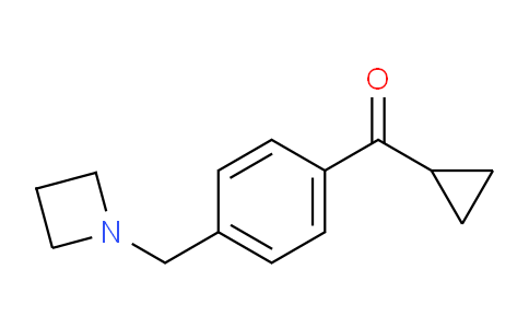 DY758160 | 898757-10-3 | (4-(Azetidin-1-ylmethyl)phenyl)(cyclopropyl)methanone