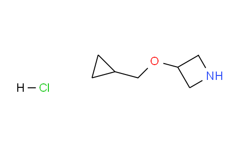 CAS No. 1375069-07-0, 3-(Cyclopropylmethoxy)azetidine, HCl