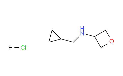 CAS No. 1448854-70-3, N-(Cyclopropylmethyl)oxetan-3-amine hydrochloride