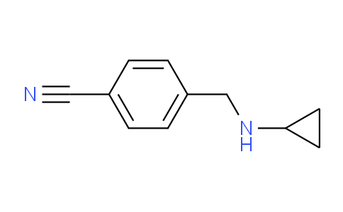 CAS No. 953903-93-0, 4-((Cyclopropylamino)methyl)benzonitrile