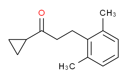CAS No. 898755-40-3, Cyclopropyl 2-(2,6-dimethylphenyl)ethyl ketone