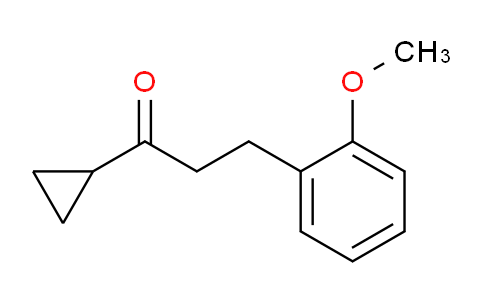 CAS No. 898774-25-9, Cyclopropyl 2-(2-methoxyphenyl)ethyl ketone