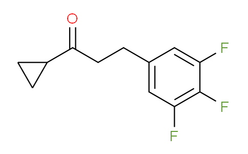 CAS No. 898778-72-8, Cyclopropyl 2-(3,4,5-trifluorophenyl)ethyl ketone