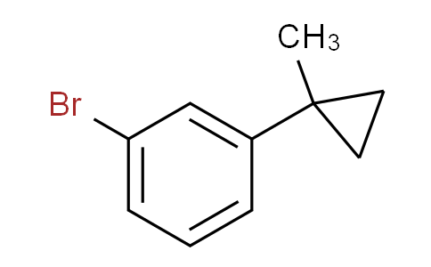 CAS No. 1211592-89-0, 1-bromo-3-(1-methylcyclopropyl)benzene