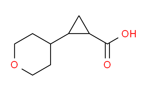 CAS No. 1278662-40-0, 2-(tetrahydro-2H-pyran-4-yl)cyclopropanecarboxylic acid