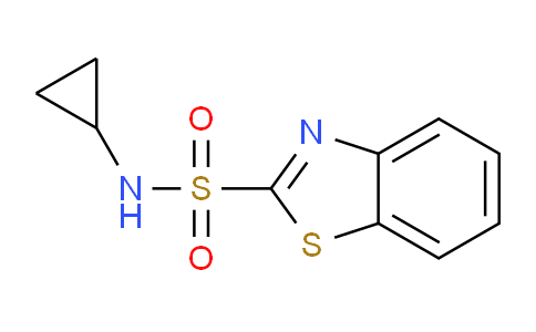 CAS No. 1420982-75-7, N-cyclopropylbenzo[d]thiazole-2-sulfonamide