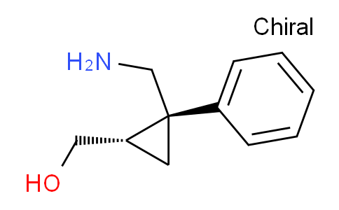 CAS No. 1550464-41-9, ((1S,2R)-2-(aminomethyl)-2-phenylcyclopropyl)methanol