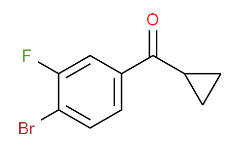 CAS No. 898790-03-9, 4-Bromo-3-fluorophenyl cyclopropyl ketone