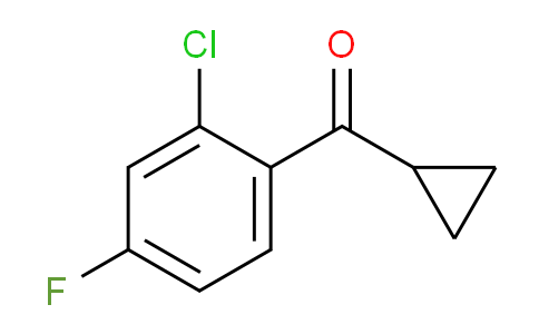 CAS No. 898790-18-6, 2-Chloro-4-fluorophenyl cyclopropyl ketone