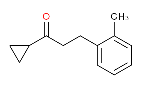 CAS No. 898790-23-3, Cyclopropyl 2-(2-methylphenyl)ethyl ketone