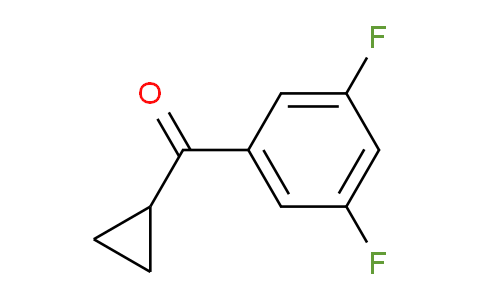 CAS No. 898790-34-6, Cyclopropyl 3,5-difluorophenyl ketone
