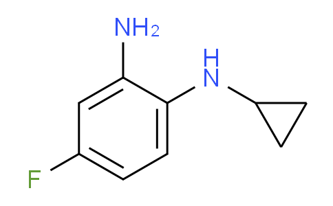 CAS No. 952906-02-4, 1-N-cyclopropyl-4-fluorobenzene-1,2-diamine