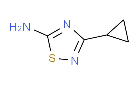 CAS No. 762272-35-5, 3-Cyclopropyl-1,2,4-thiadiazol-5-amine