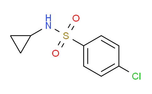 CAS No. 354128-89-5, 4-Chloro-N-cyclopropylbenzenesulfonamide