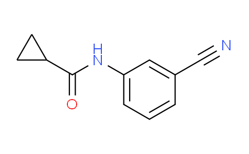 CAS No. 101946-36-5, N-(3-Cyanophenyl)cyclopropanecarboxamide