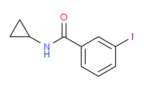 CAS No. 909187-12-8, N-Cyclopropyl-3-iodobenzamide