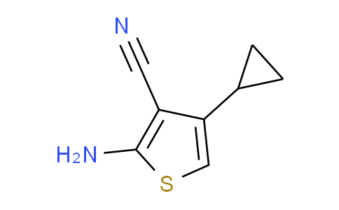 CAS No. 58124-28-0, 2-Amino-4-cyclopropylthiophene-3-carbonitrile