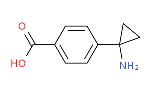 CAS No. 1014743-82-8, 4-(1-Aminocyclopropyl)benzoic acid