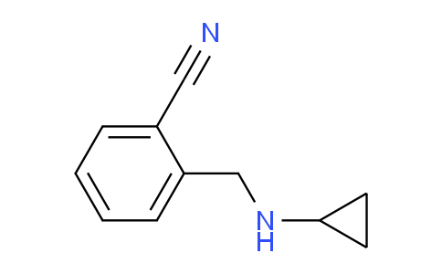 CAS No. 1016717-55-7, 2-((cyclopropylamino)methyl)benzonitrile