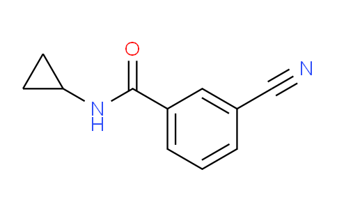 CAS No. 1016788-06-9, 3-Cyano-N-Cyclopropylbenzamide