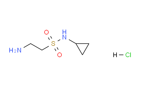 CAS No. 1173069-26-5, 2-Amino-N-cyclopropylethanesulfonamide hydrochloride
