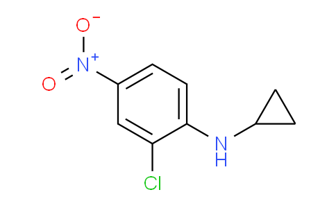 CAS No. 170104-39-9, 2-Chloro-N-cyclopropyl-4-nitroaniline